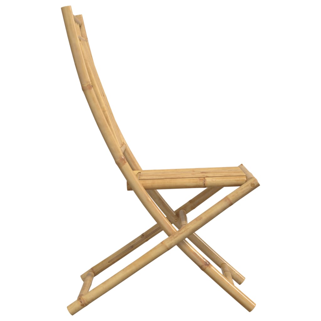 Sklopive vrtne stolice 8 kom 46 x 66 x 99 cm od bambusa