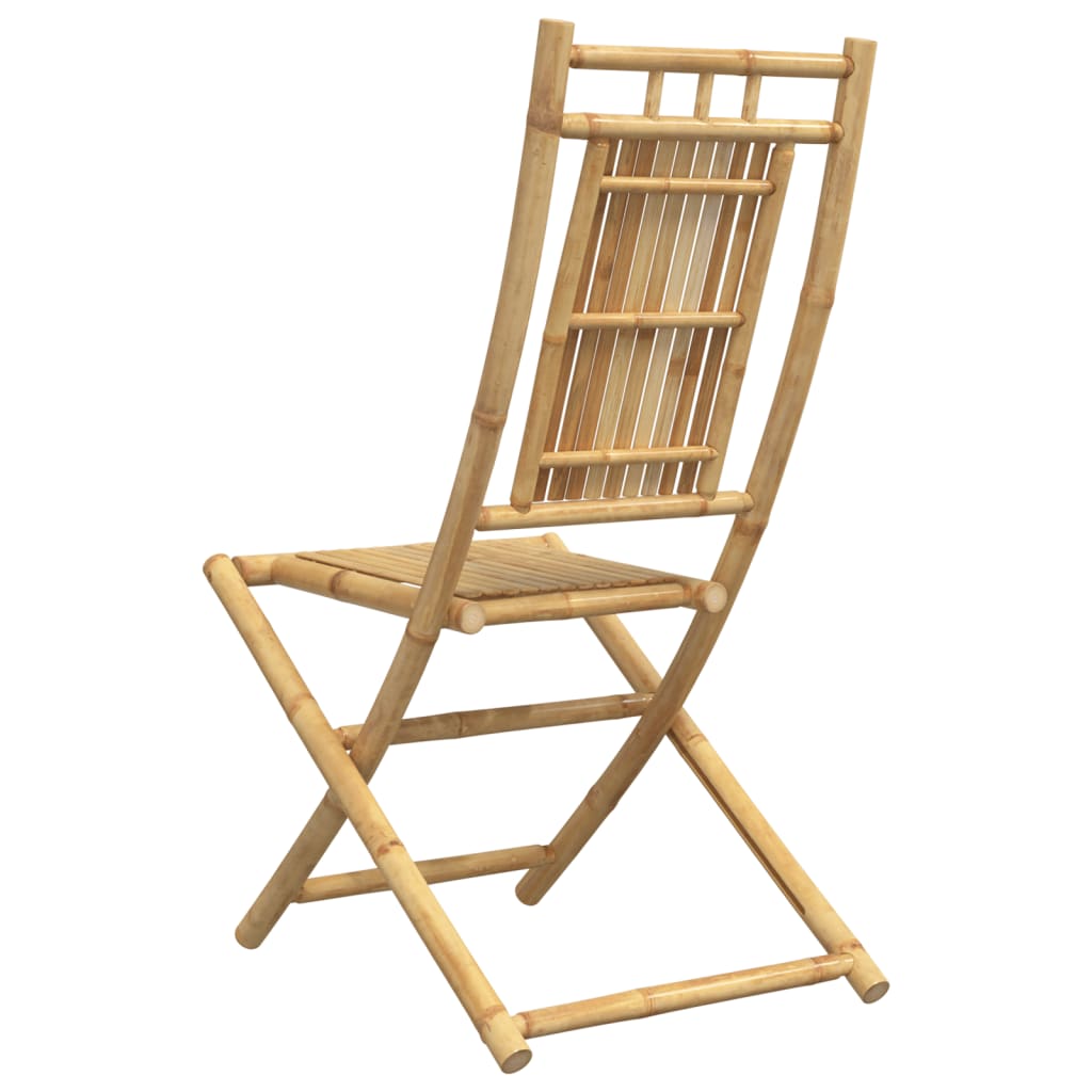 Sklopive vrtne stolice 8 kom 46 x 66 x 99 cm od bambusa
