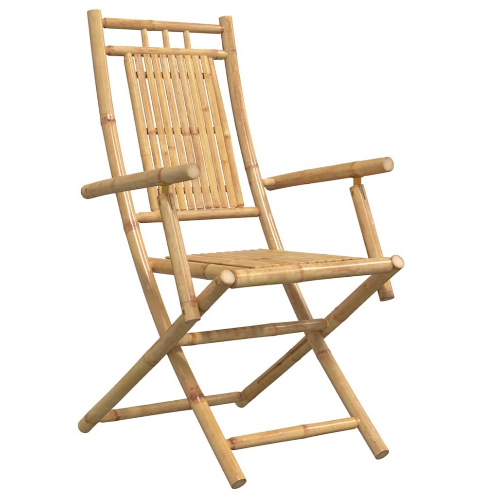 Sklopive vrtne stolice 4 kom 53 x 66 x 99 cm od bambusa