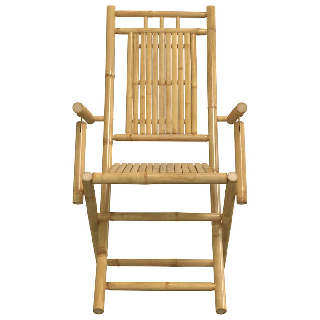 3-dijelni bistro set od bambusa