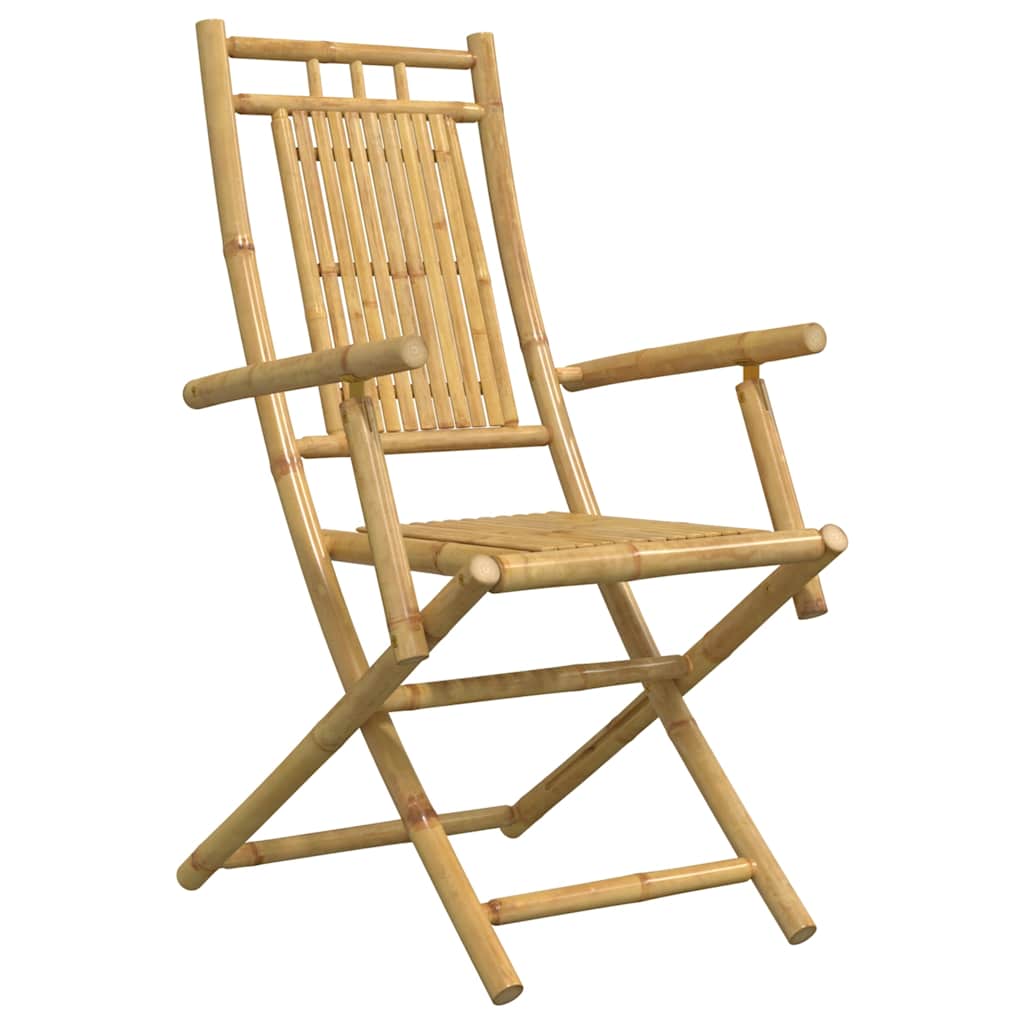 3-dijelni bistro set od bambusa