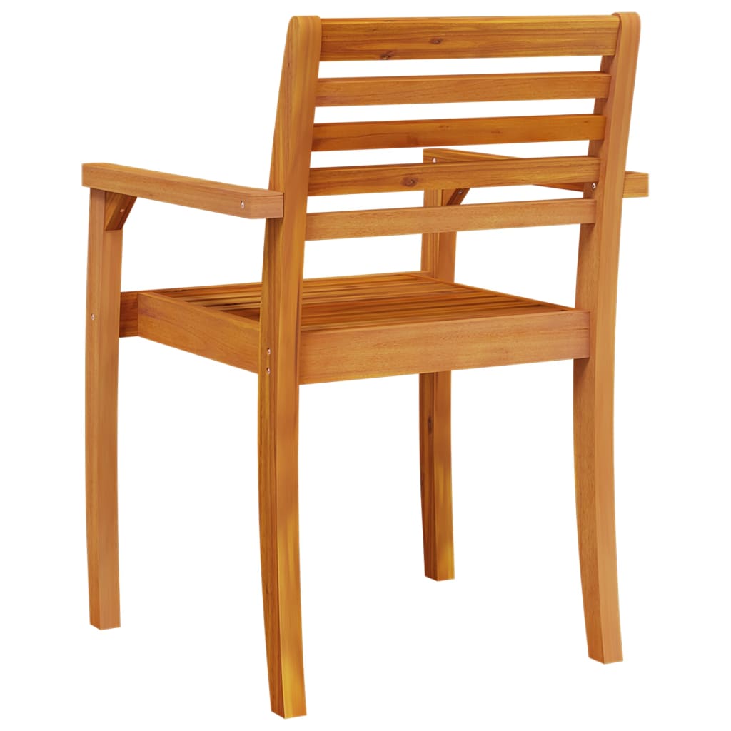 Vrtne stolice 8 kom 59x55x85 cm od masivnog bagremovog drva