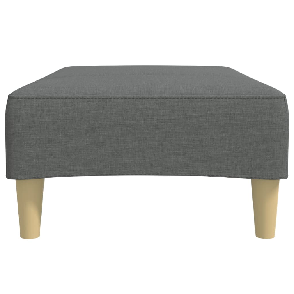 Tabure tamnosivi 77x55x31 cm od tkanine