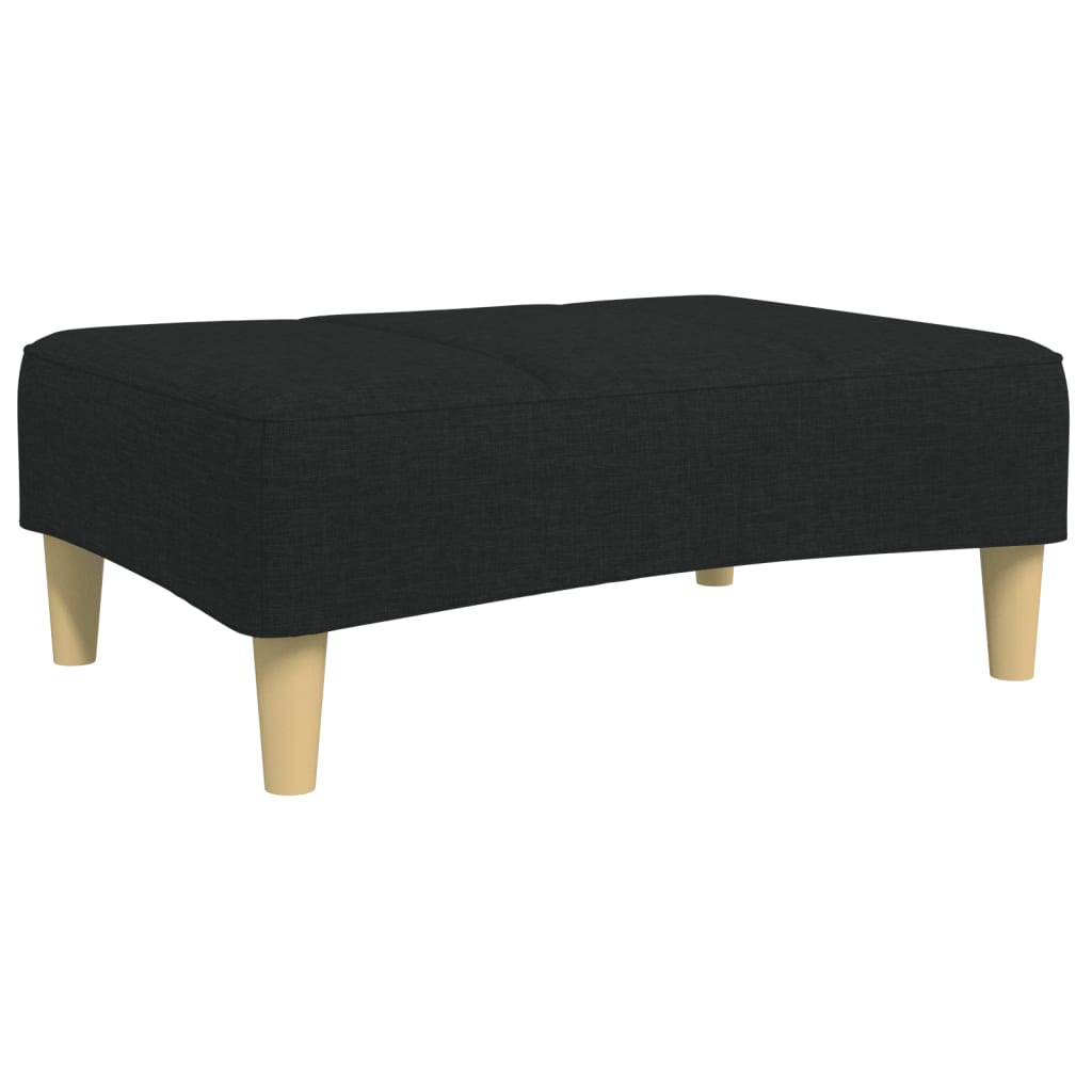 Tabure crni 77x55x31 cm od tkanine