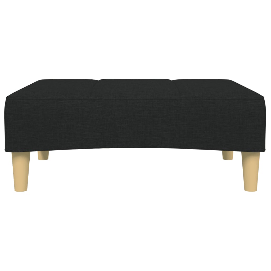 Tabure crni 77x55x31 cm od tkanine