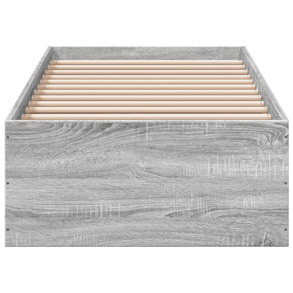 Okvir za krevet boja hrasta 90x190 cm od konstruiranog drva