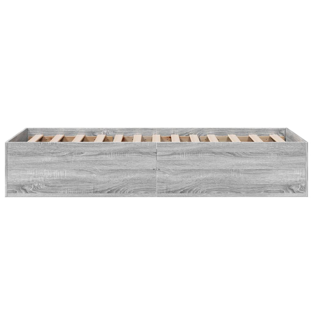 Okvir za krevet boja hrasta 90x190 cm od konstruiranog drva
