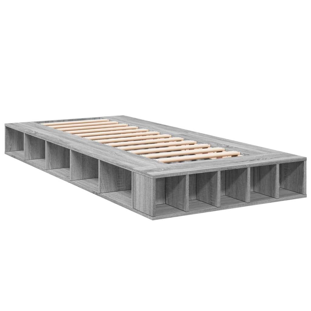 Okvir za krevet boja hrasta 90x190 cm od konstruiranog drva