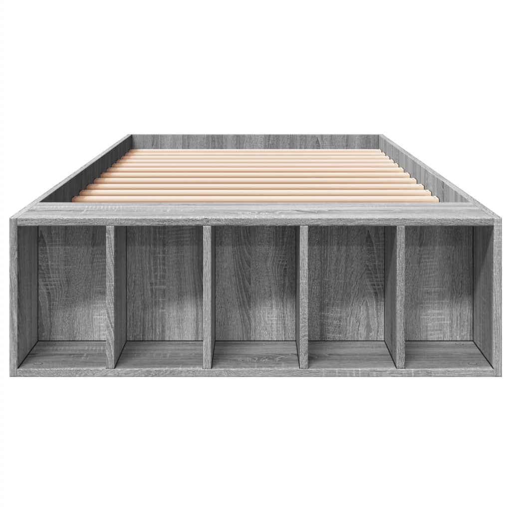 Okvir za krevet boja hrasta 100x200 cm od konstruiranog drva