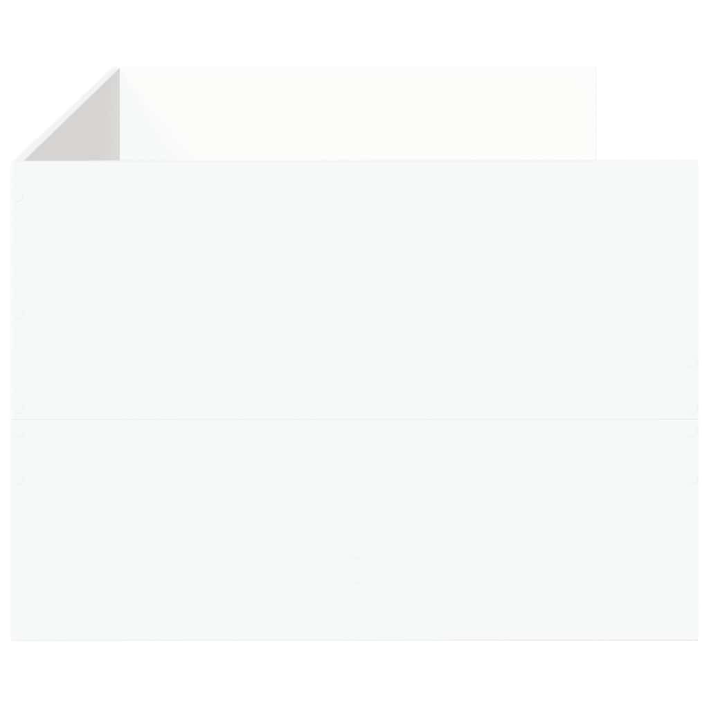 Dnevni krevet s ladicama bez madraca bijeli 100 x 200 cm