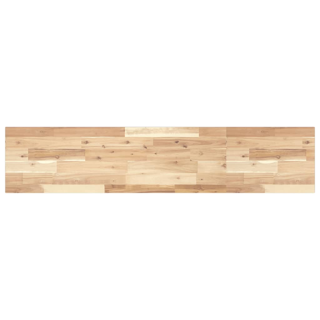 Plutajuća polica 140x30x2 cm masivno neobrađeno drvo bagrema