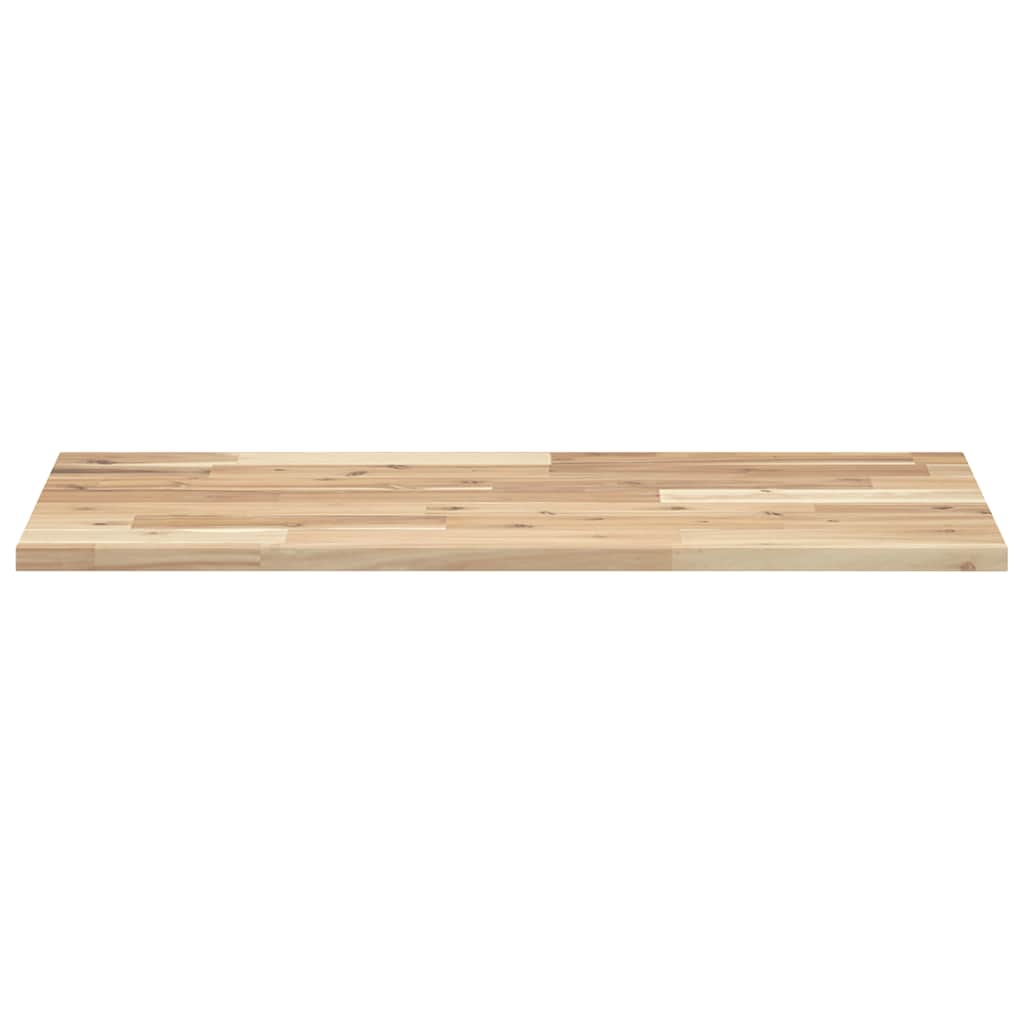 Plutajuće police 3 kom 80x40x2 cm Neobrađeno puno drvo akacije