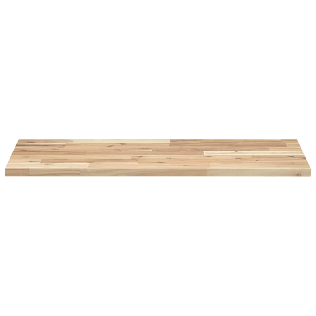 Plutajuće police 2 kom 100x40x2 cm Neobrađeno puno drvo akacije