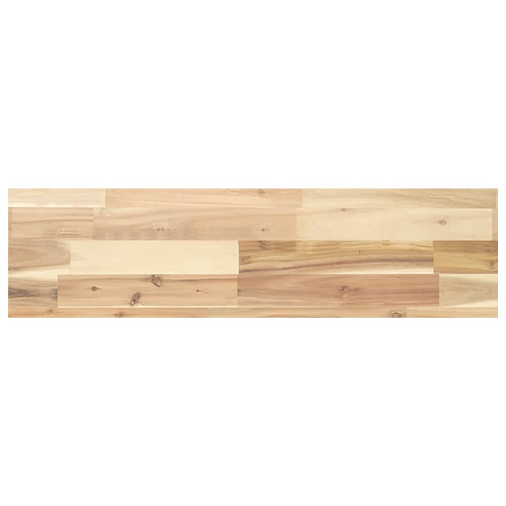 Plutajuća polica 80x20x4 cm Neobrađeno puno drvo akacije