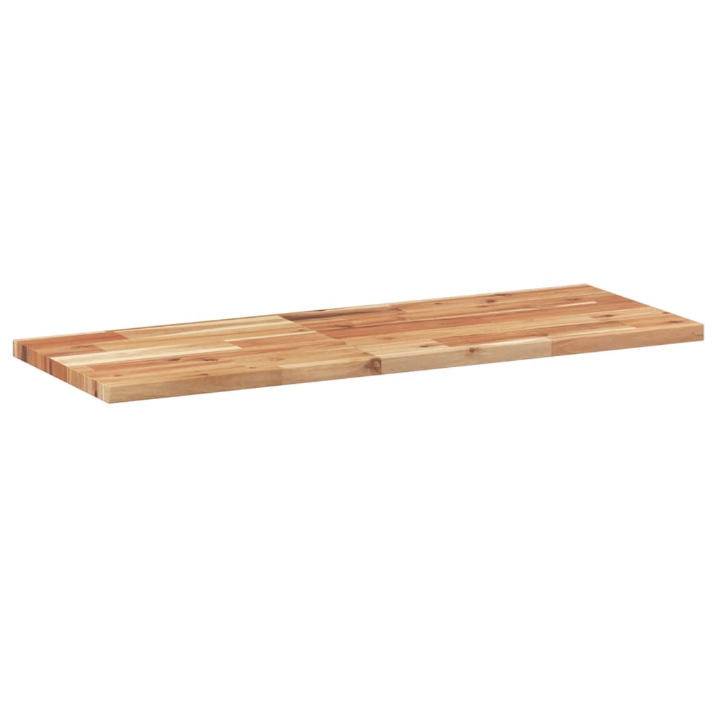 Plutajuće police 2 kom 100x30x2 cm Masivno drvo akacije s uljnim premazom