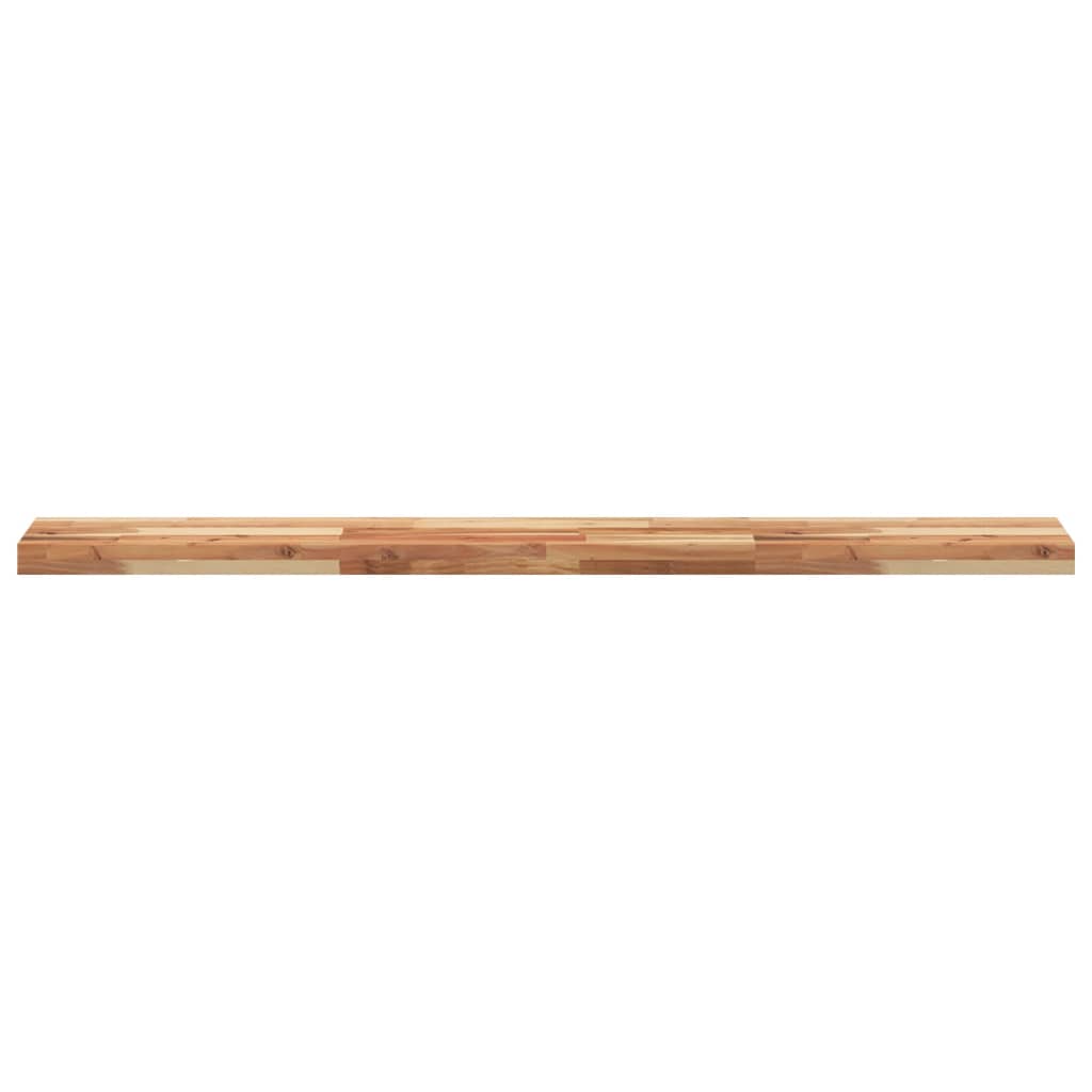 Plutajuće police 2 kom 140x20x4 cm Masivno drvo akacije s uljnim premazom