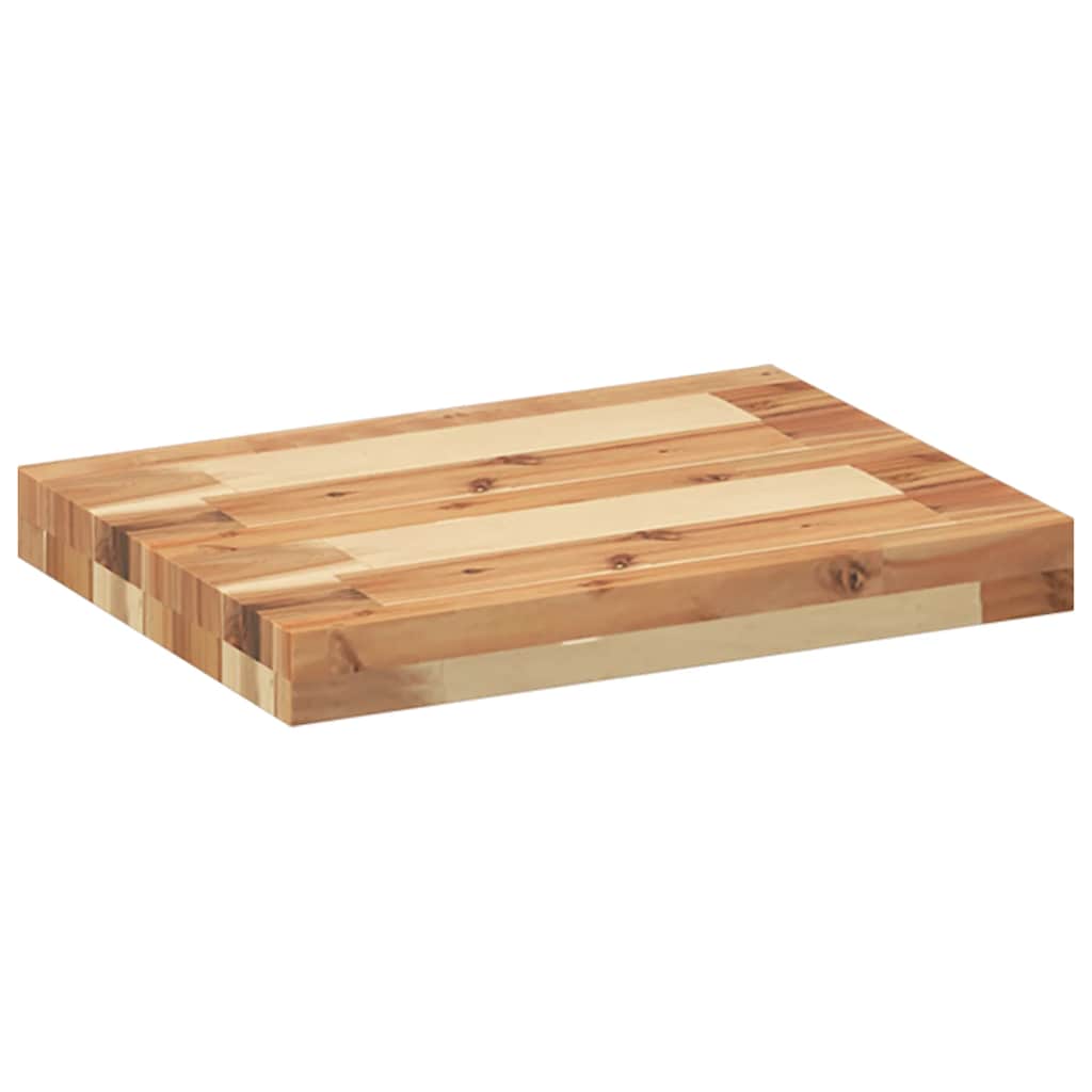 Plutajuće police 3 kom 40x30x4 cm Masivno drvo akacije s uljnim premazom