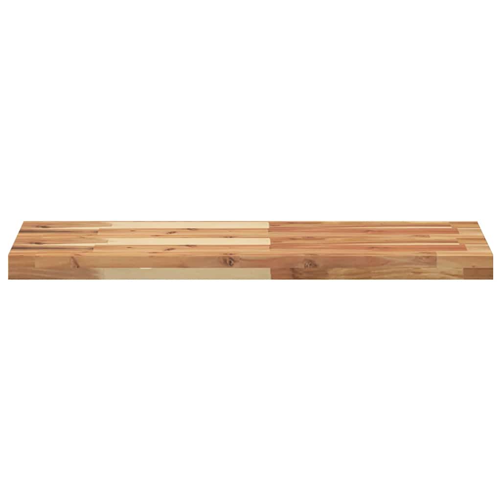 Plutajuće police 3kom s uljnim premazom 100x30x4cm drvo bagrema