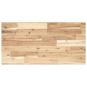 Površina za umivaonik neobrađena 100x40x2 cm od drva bagrema