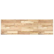 Površina za umivaonik neobrađena 140x40x2 cm od drva bagrema