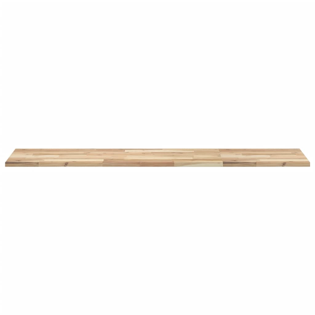 Površina za umivaonik neobrađena 140x40x2 cm od drva bagrema