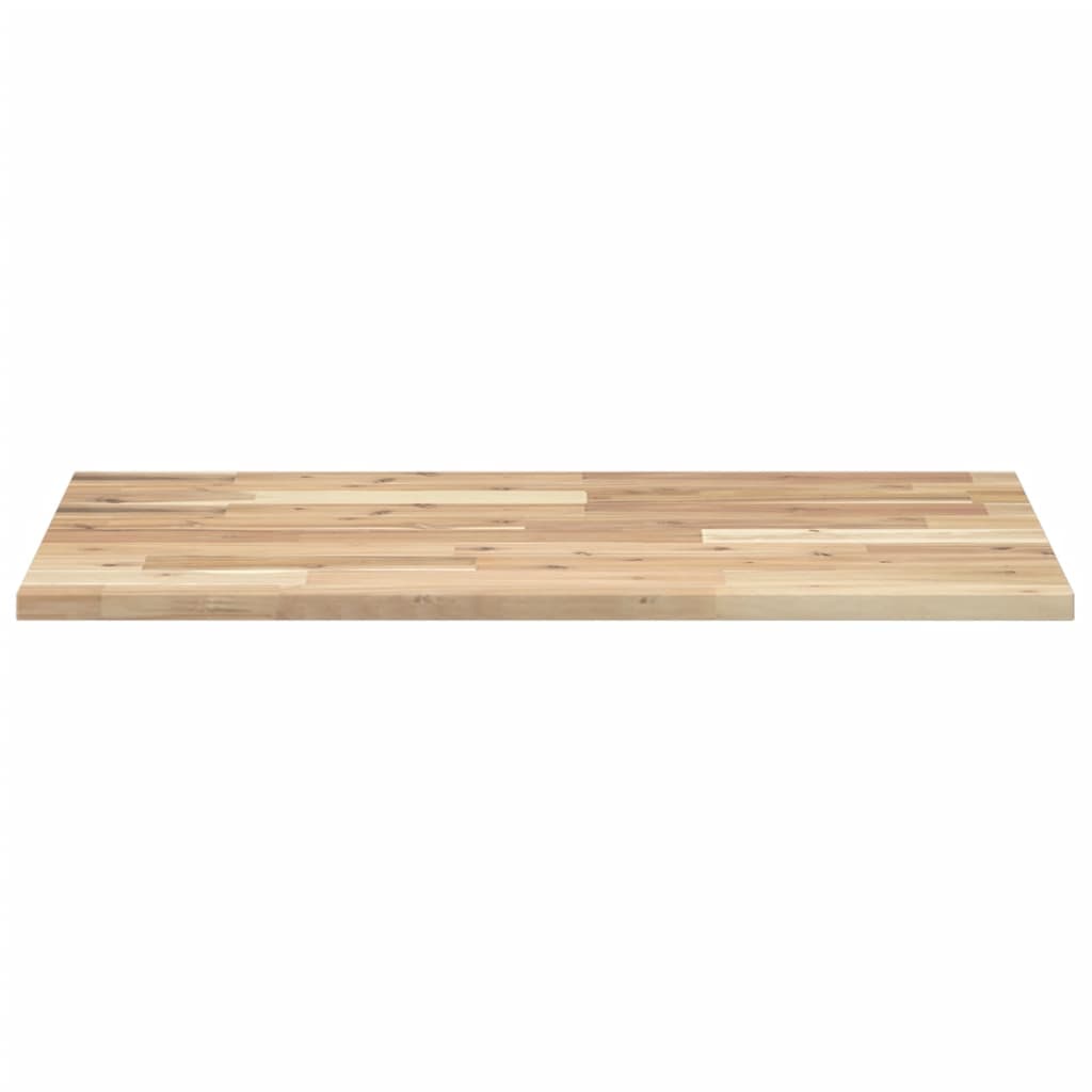 Površina za umivaonik neobrađena 80 x 50 x 2 cm od drva bagrema