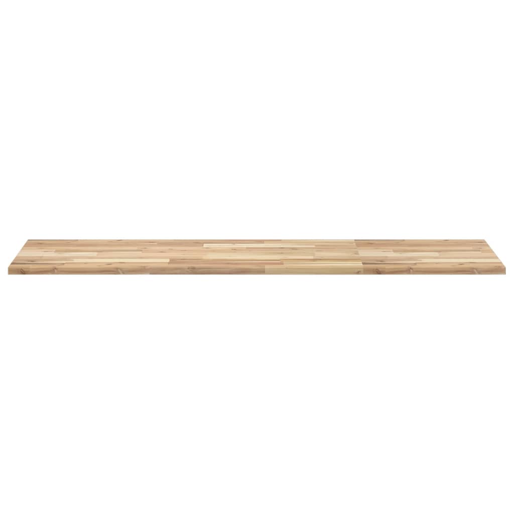 Površina za umivaonik neobrađena 120x50x2 cm od drva bagrema
