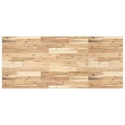 Površina za umivaonik neobrađena 120x60x2 cm od drva bagrema
