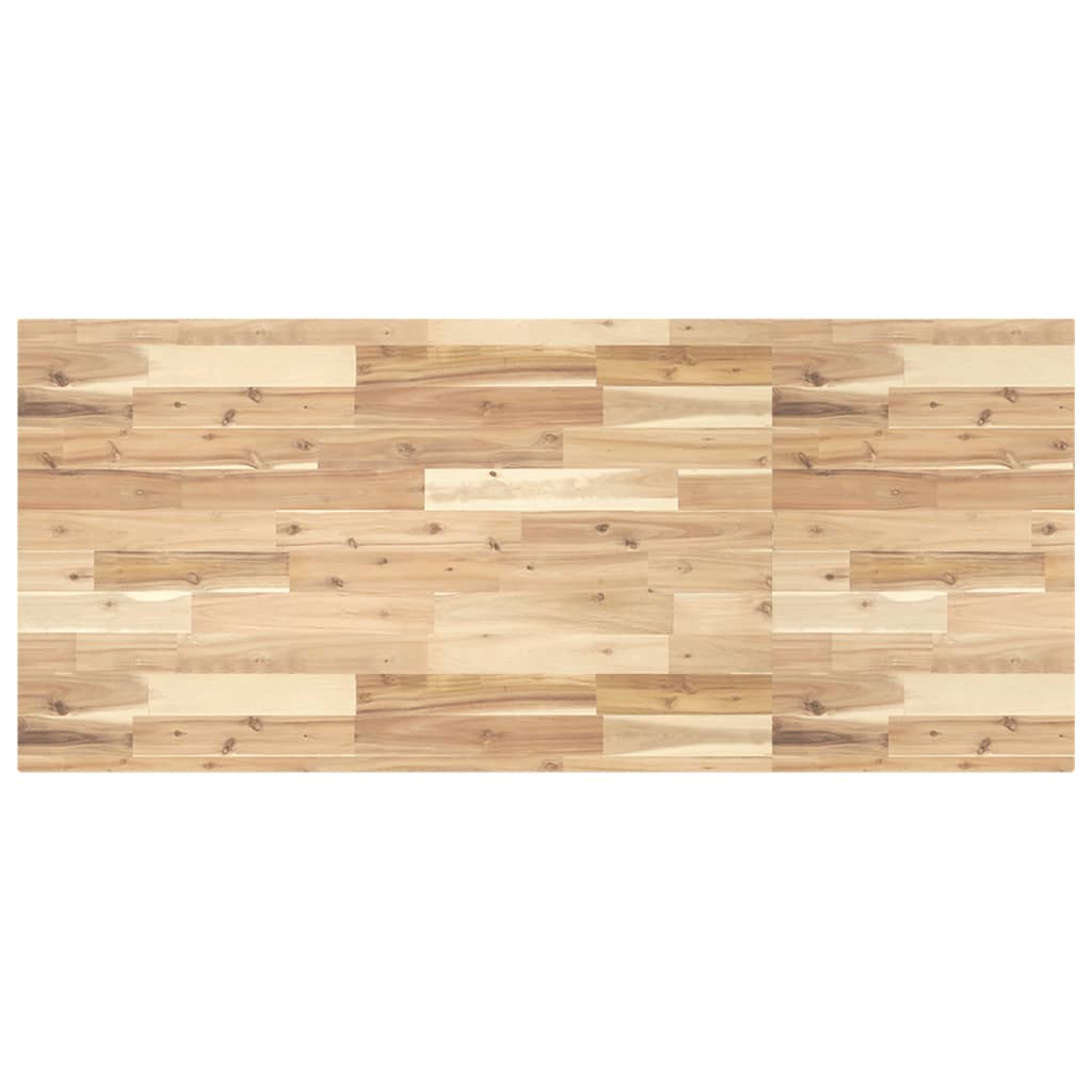 Površina za umivaonik neobrađena 140x60x4 cm od drva bagrema
