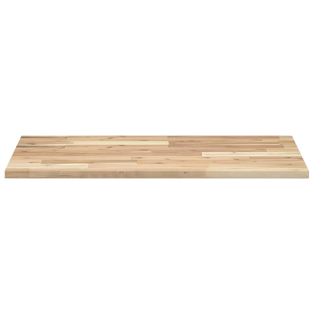 Ploča za radni stol neobrađena 80x50x2 cm od bagremovog drva