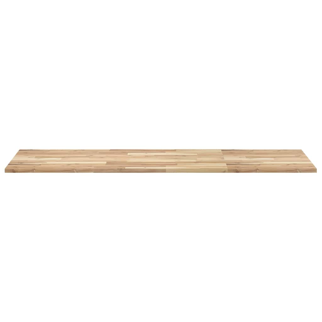 Ploča za radni stol neobrađena 120x60x2 cm od bagremovog drva