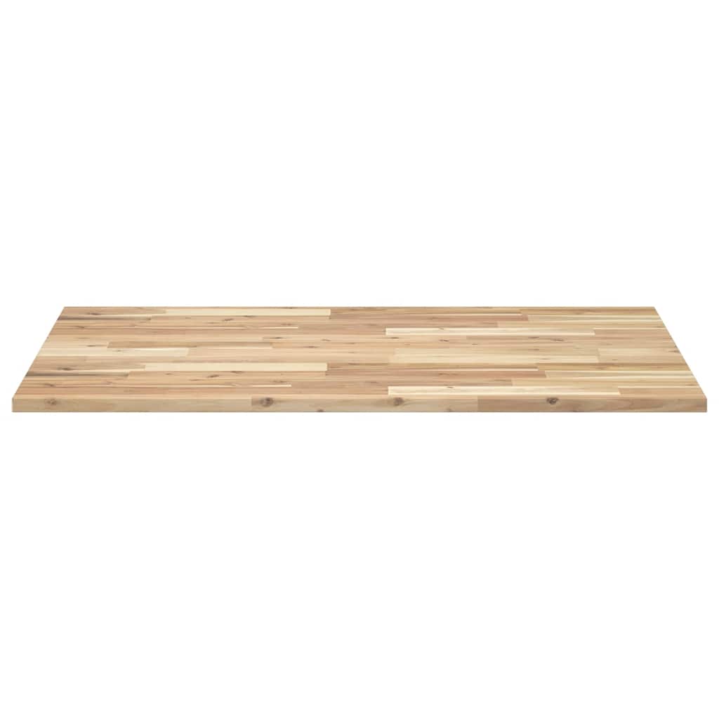 Ploča za radni stol neobrađena 120x70x2 cm od bagremovog drva