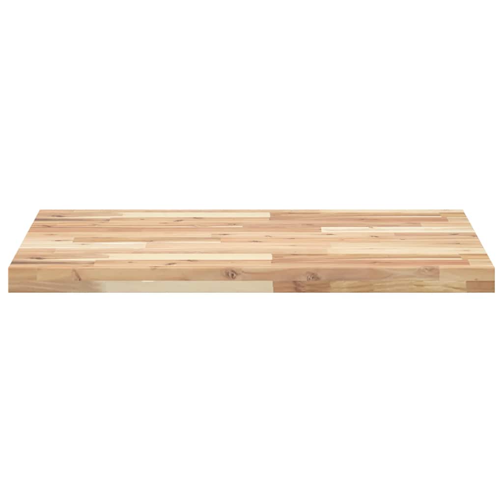 Ploča za radni stol neobrađena 80x60x4 cm od bagremovog drva