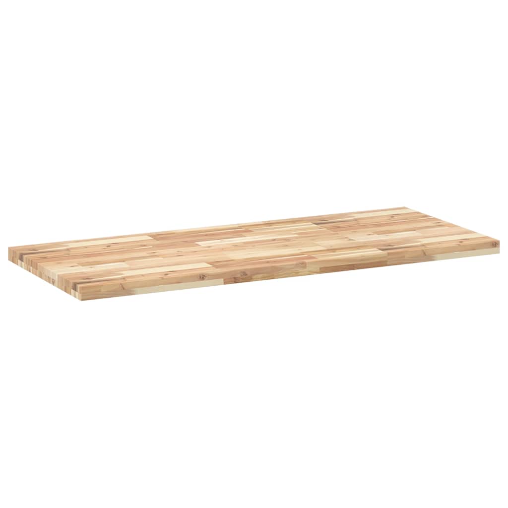 Ploča za radni stol neobrađena 120x60x4 cm od bagremovog drva
