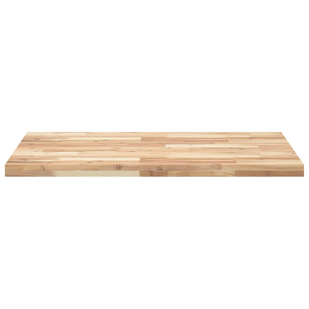 Ploča za radni stol neobrađena 80x70x4 cm od bagremovog drva