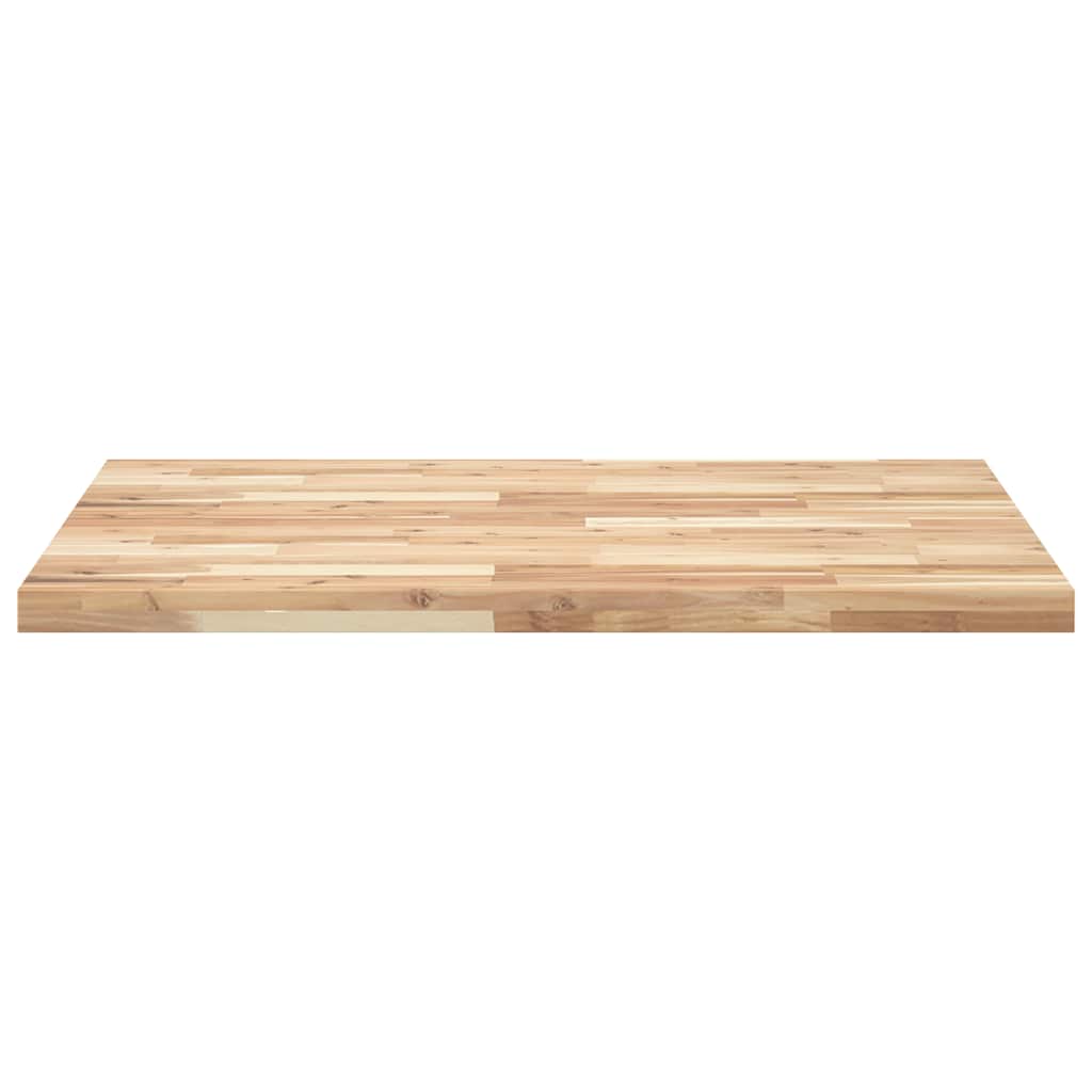 Ploča za radni stol neobrađena 100x80x4 cm od bagremovog drva