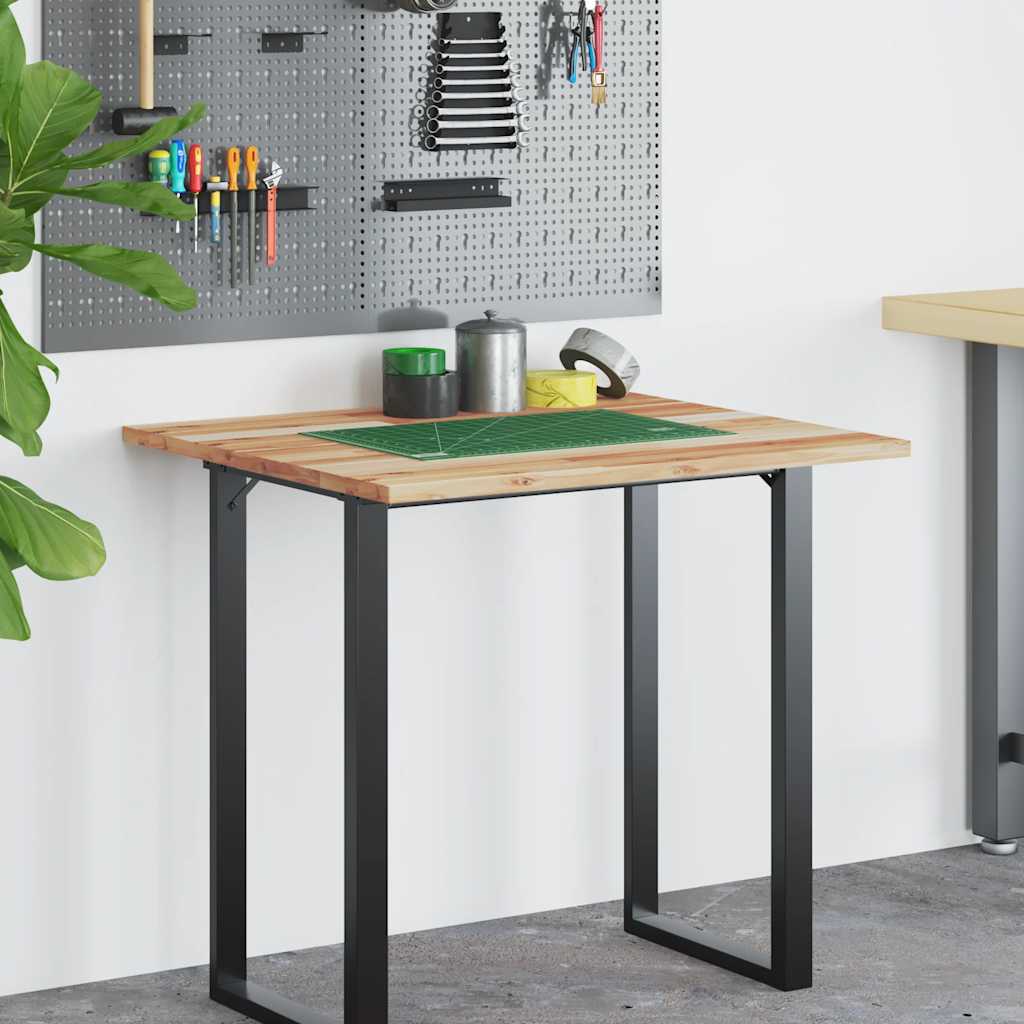 Ploča za radni stol s uljnim premazom 100x60x2 cm drvo bagrema