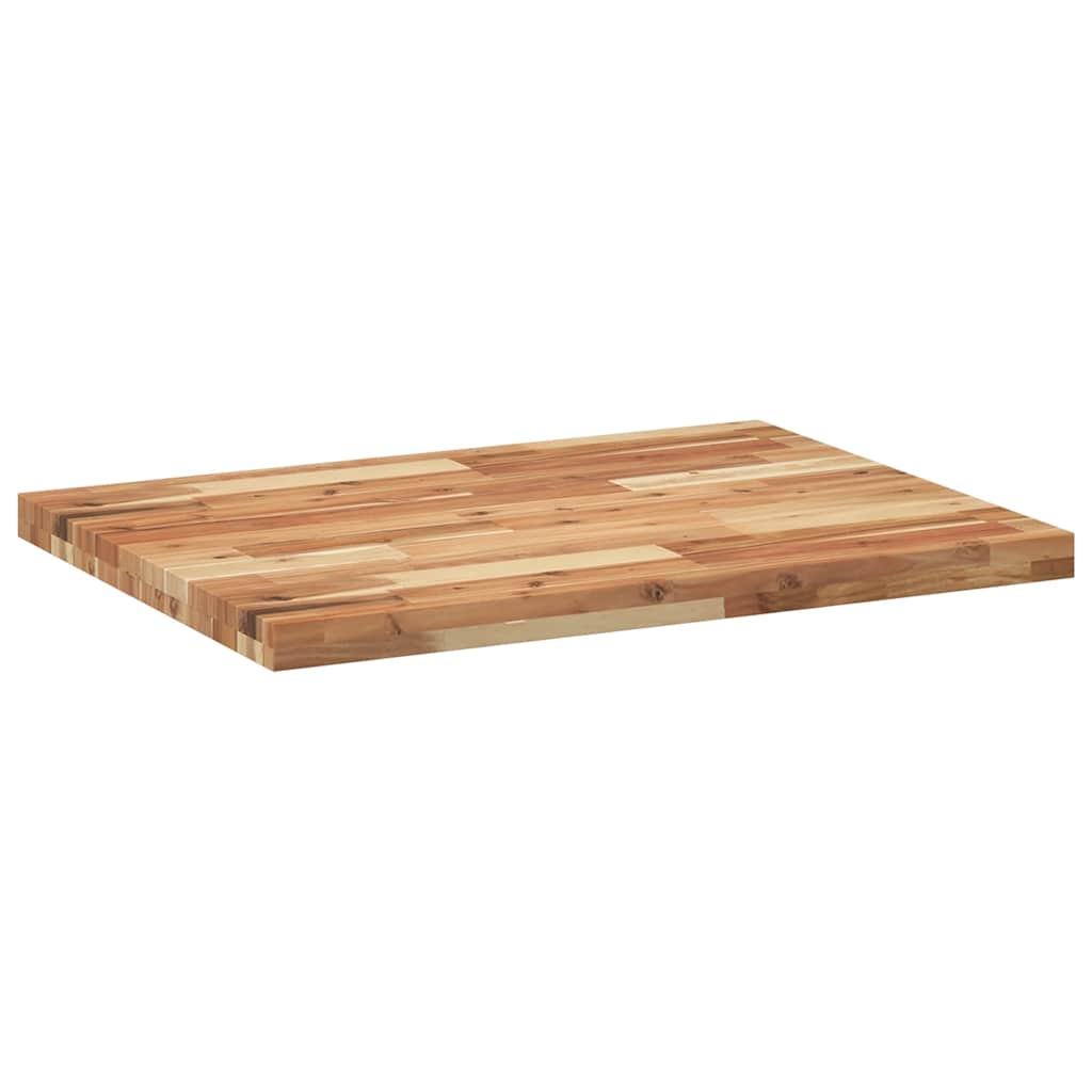 Ploča za radni stol s uljnim premazom 80x60x4 cm drvo bagrema