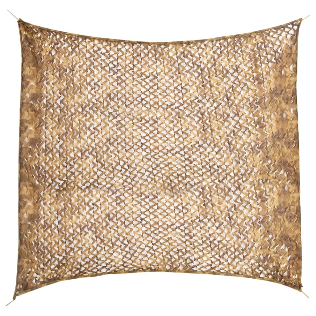 Kamuflažna mreža s torbom za pohranu 316 x 296 cm Pješčana