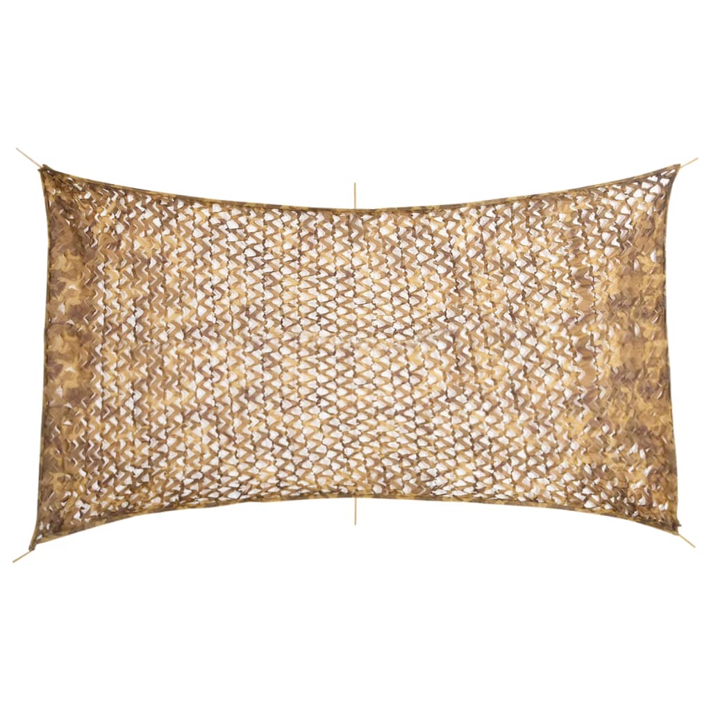 Kamuflažna mreža s torbom za pohranu 506 x 279 cm Pješčana
