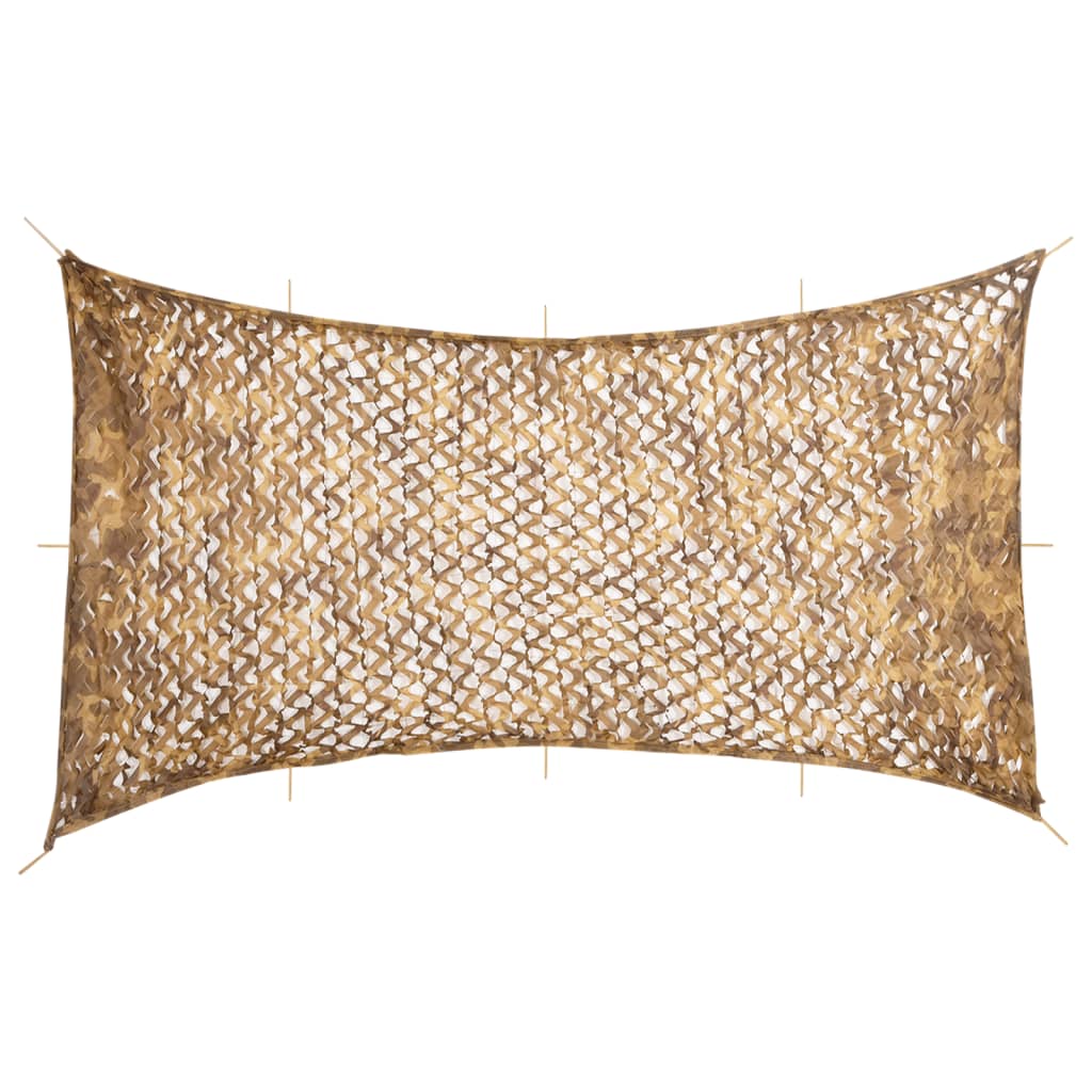 Kamuflažna mreža s torbom za pohranu 816 x 520 cm Pješčana
