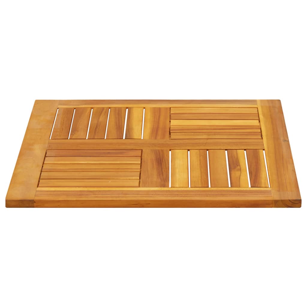 Stolna ploča 60x60x2 cm četvrtasta od masivnog drva bagrema