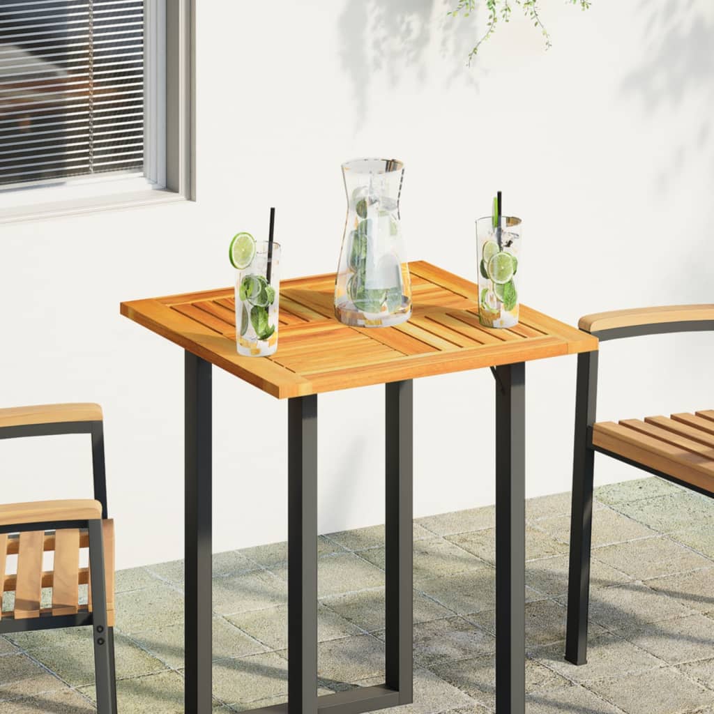 Stolna ploča 60x60x2 cm četvrtasta od masivnog drva bagrema