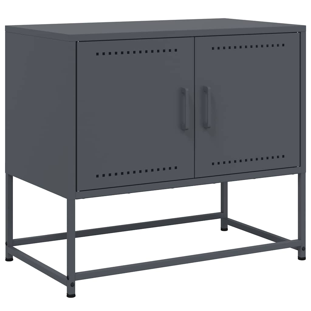 TV ormarić antracit 68,5 x 39 x 60,5 cm čelični