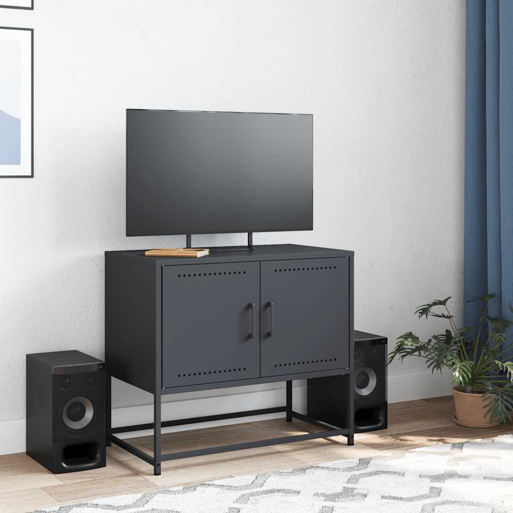 TV ormarić antracit 68,5 x 39 x 60,5 cm čelični