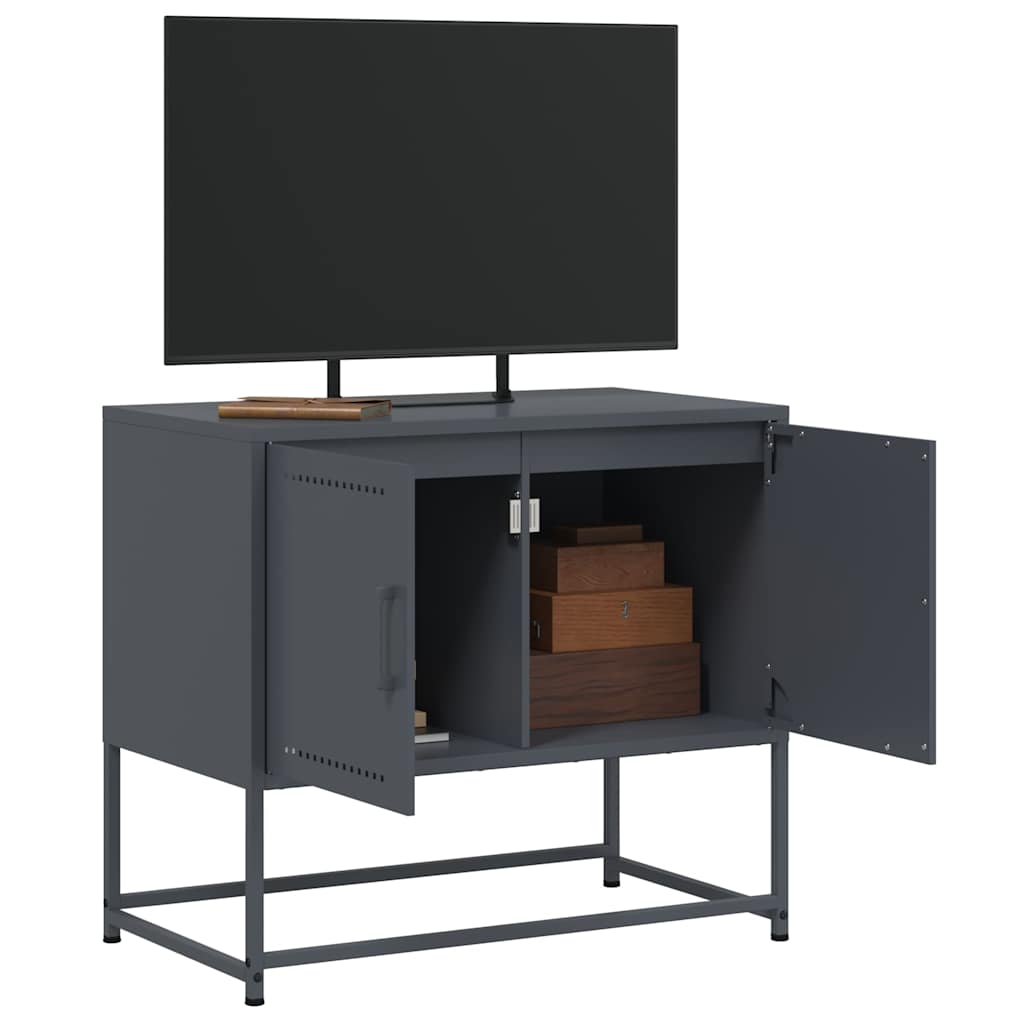TV ormarić antracit 68,5 x 39 x 60,5 cm čelični