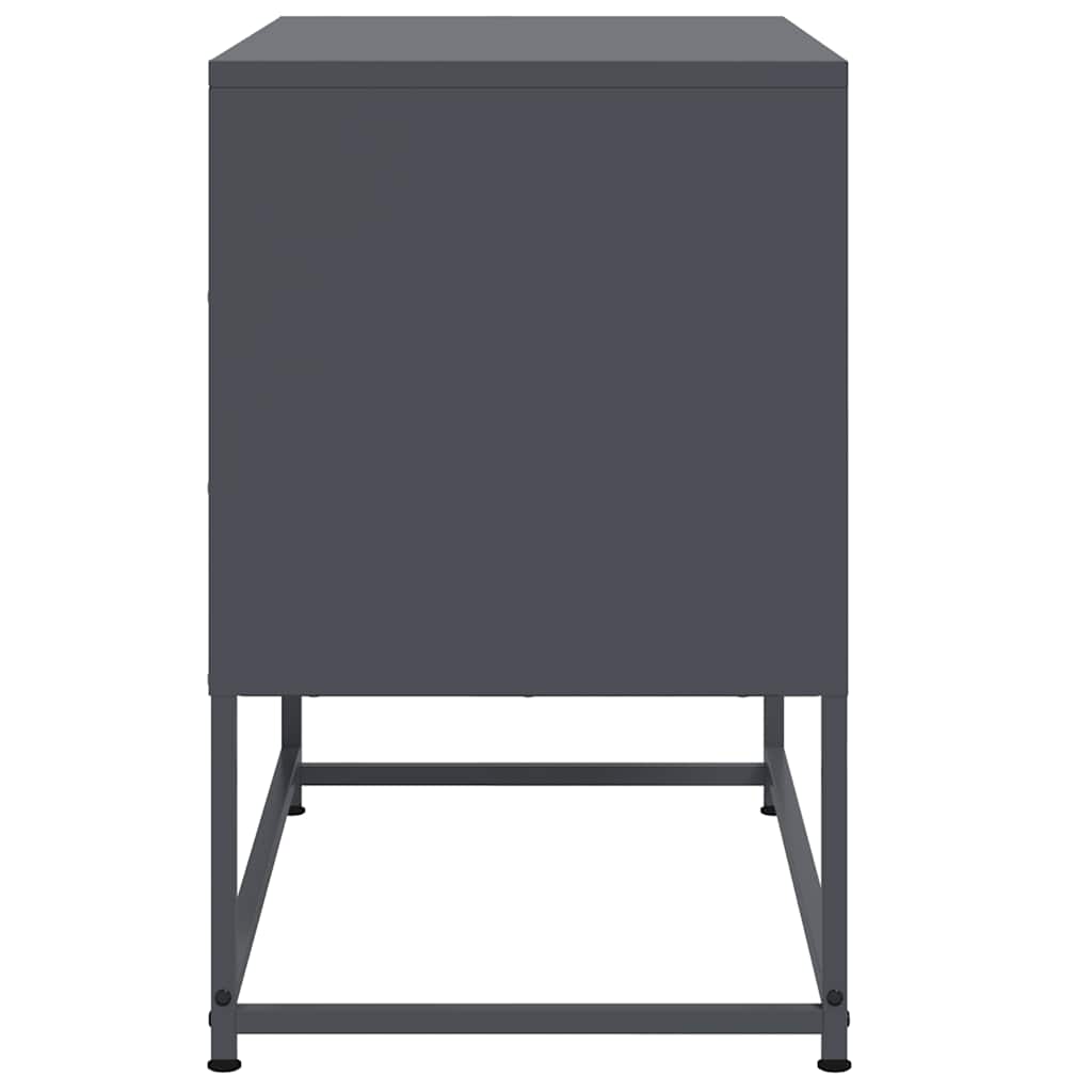 TV ormarić antracit 68,5 x 39 x 60,5 cm čelični