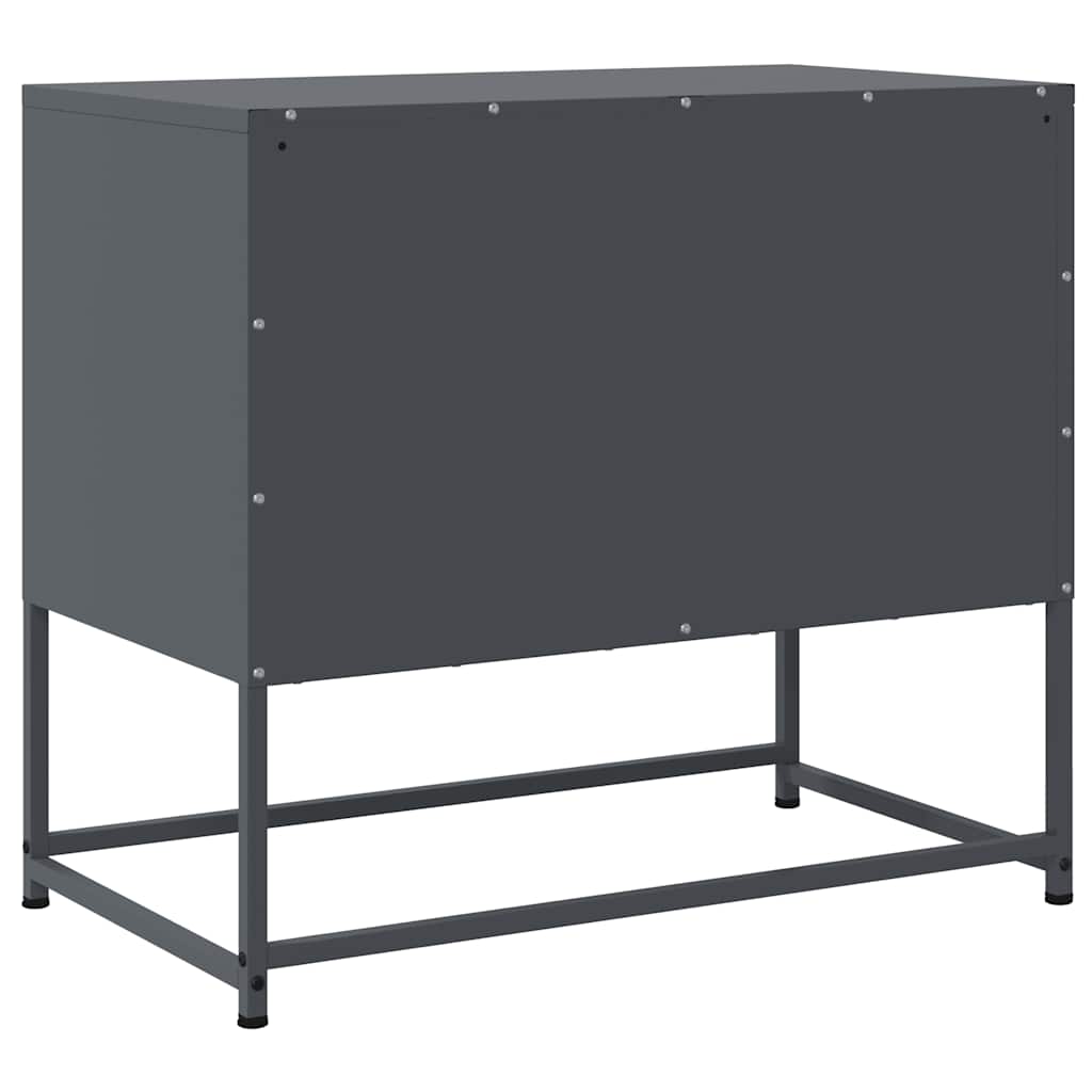 TV ormarić antracit 68,5 x 39 x 60,5 cm čelični