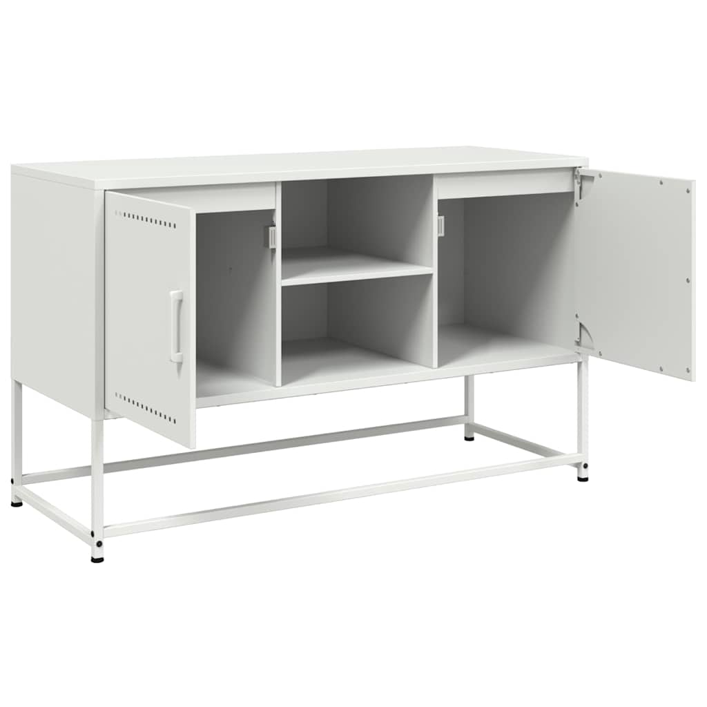 TV ormarić bijeli 100,5 x 39 x 60,5 cm čelični