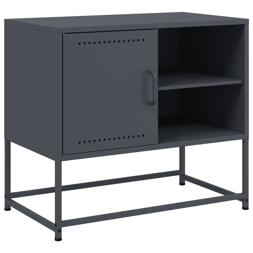 TV ormarić antracit 68x39x60,5 cm čelik